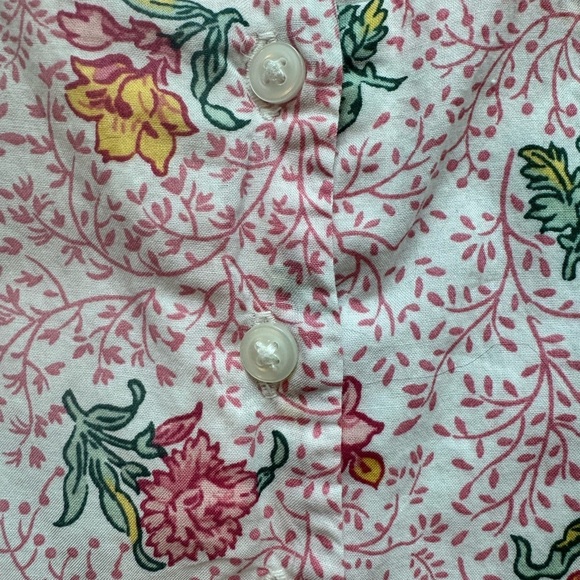 Girls Janie and Jack dress Pink Flutter Sleeve Sundress floral size 5 - Picture 10 of 10